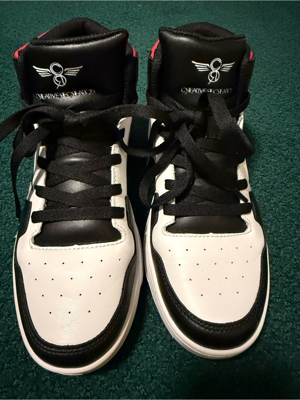 Creative Recreation Women's Honey Mid Casual Sneakers from Finish Line sz 8